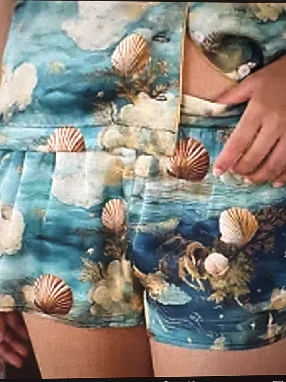 Lyrebird Neela Pajama Shorts in Silky